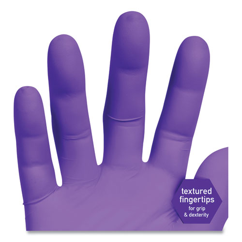 Image of Kimtech™ Purple Nitrile Gloves, Purple, 242 Mm Length, Small, 6 Mil, 1,000/Carton