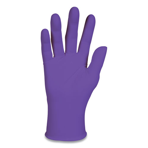Image of Kimtech™ Purple Nitrile Gloves, Purple, 242 Mm Length, Small, 6 Mil, 1,000/Carton
