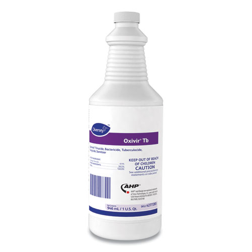Diversey™ Oxivir TB One-Step Disinfectant Cleaner, Liquid, 32 oz