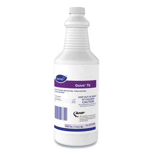 Oxivir TB One-Step Disinfectant Cleaner, 32 oz Bottle, 12/Carton