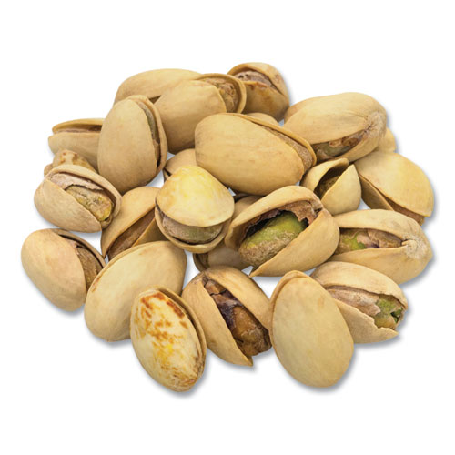 Roasted and Salted Pistachios, 1.5 oz Bag, 24/Pack