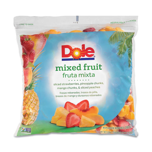 Dole® Frozen Mixed Fruit, 5 Lb Bag, Ships In 1-3 Business Days