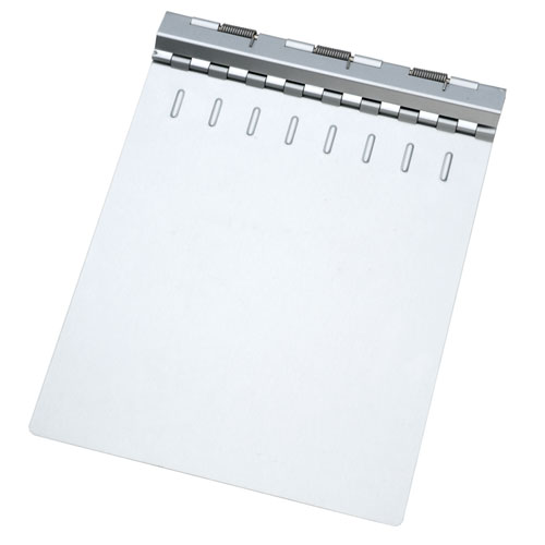 7510002866954 SKILCRAFT Clipboard Binder, 0.5" Clip Capacity, Holds 8.5 x 11 Sheets, Silver