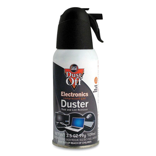 Disposable Compressed Gas Duster, 3.5 oz Can