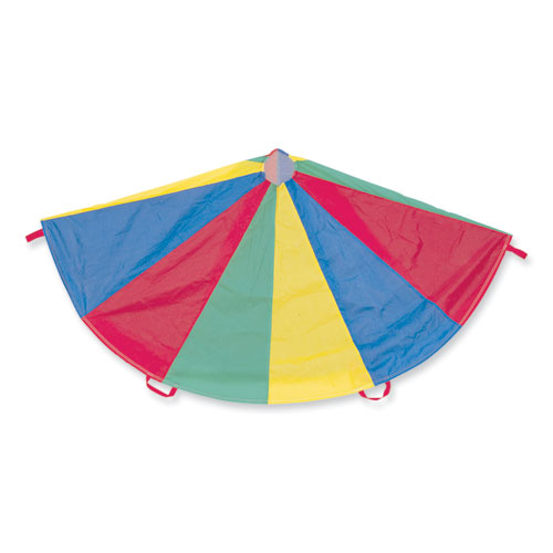 Nylon Multicolor Parachute, 24-ft. diameter, 20 Handles