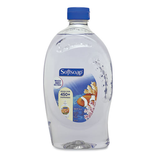 Image of Liquid Hand Soap Refill, Fresh, 32 oz Bottle, 6/Carton