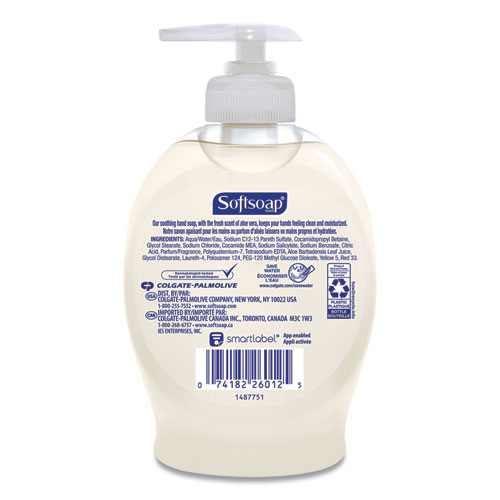 Image of Softsoap® Moisturizing Hand Soap, Aloe, 7.5 Oz Bottle, 6/Carton