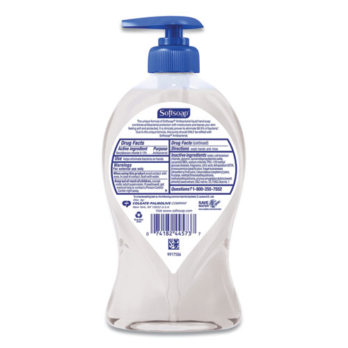 Image of Antibacterial Hand Soap, White Tea and Berry Fusion, 11.25 oz Pump Bottle