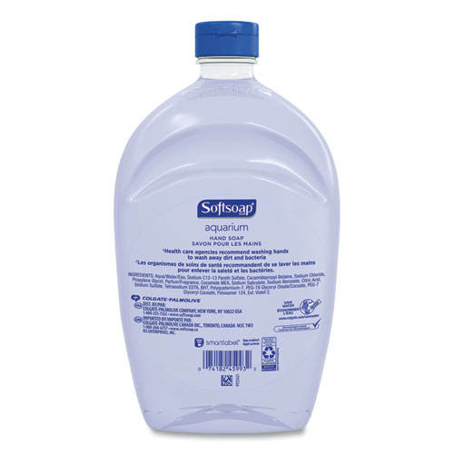 Image of Liquid Hand Soap Refills, Fresh, 50 oz, 6/Carton