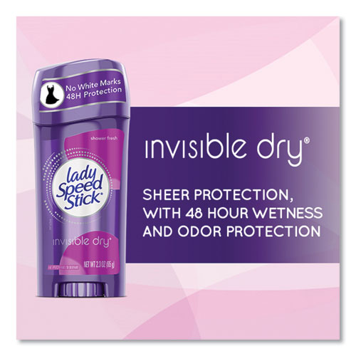 Image of Invisible Dry Antiperspirant, Fresh Scent, 1.4 oz, White, 12/Carton