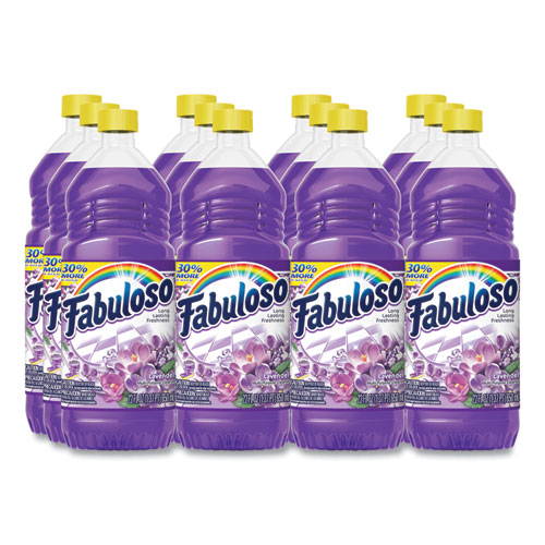 Fabuloso® All-Purpose Cleaner, Lavender Scent, 22 oz Bottle, 12/Carton