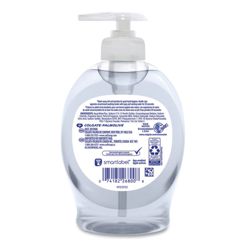 Liquid Hand Soap Pumps, Fresh, 7.5 oz Bottle, 6/Carton