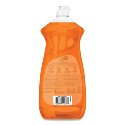 Image of Dish Detergent, Liquid, Orange Scent, 28 oz Bottle