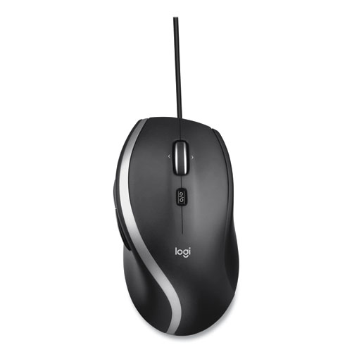 Image of Advanced Corded Mouse M500s, USB, Right Hand Use, Black