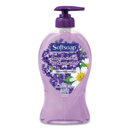 Liquid Hand Soap Pump, Lavender and Chamomile, 11.25 oz Pump Bottle