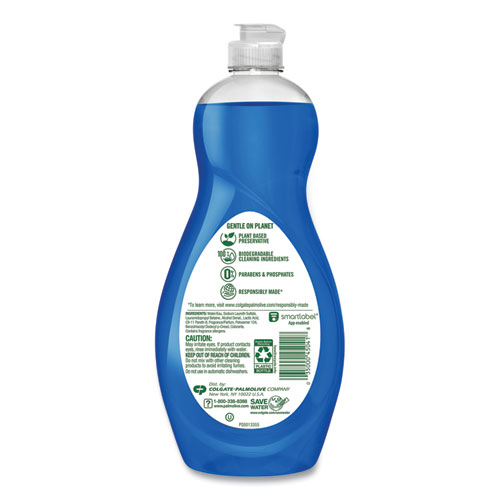 Image of Ultra Palmolive® Dishwashing Liquid, Unscented, 20 Oz Bottle, 9/Carton