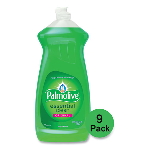 Image of Palmolive® Dishwashing Liquid, Fresh Scent, 25 Oz, 9/Carton