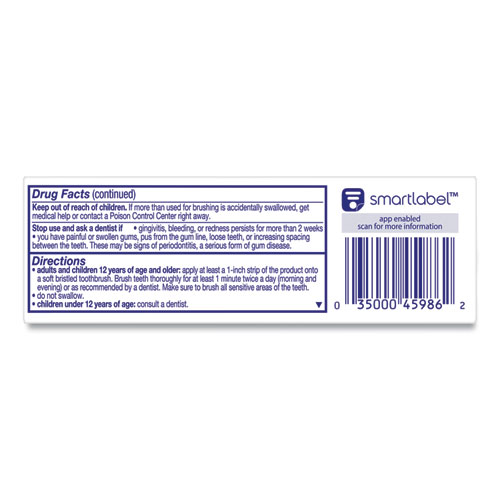 Image of Total Toothpaste, Coolmint, 0.88 oz, 24/Carton