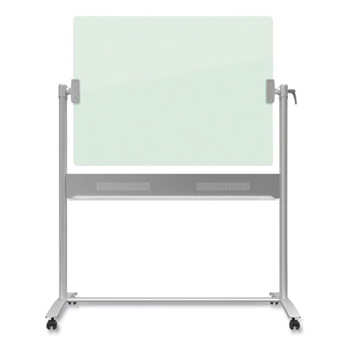 Image of Quartet® Infinity Glass Dry-Erase Board Presentation Easel, 24 X 36, White Surface, Frameless