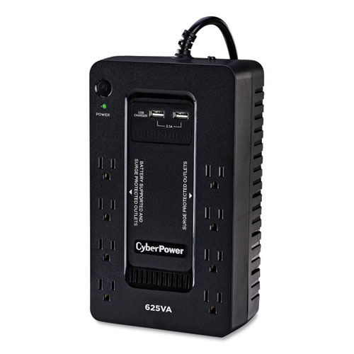 Image of Cyberpower® St900U Standby Ups Battery Backup, 12 Outlets, 900 Va, 890 J