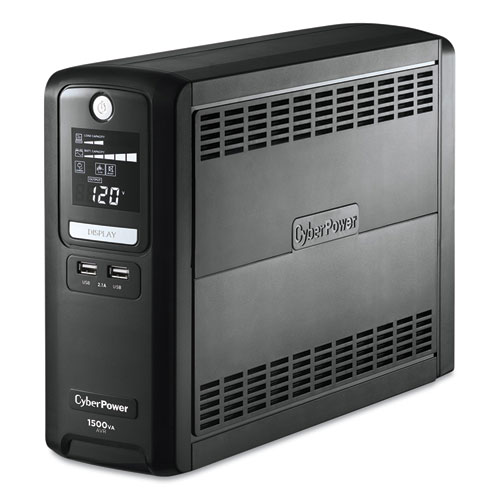 Image of Cyberpower® Lx1500Gu Ups Battery Backup, 10 Outlets, 1,500 Va, 890 J