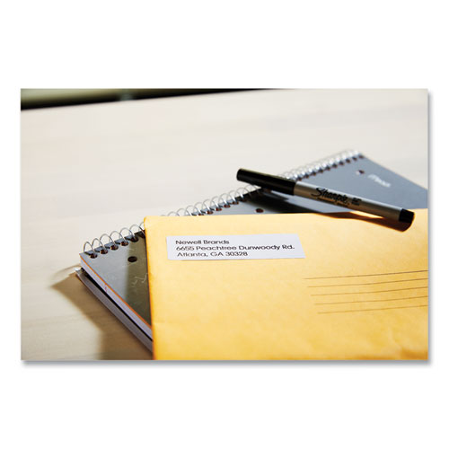 Image of Dymo® Labelwriter Return Address Labels, 0.75" X 2", White, 400 Labels/Roll