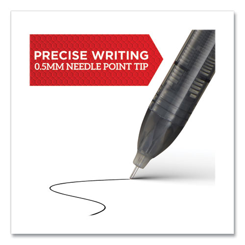 Image of Sharpie® S-Gel™ S-Gel High-Performance Gel Pen, Retractable, Bold 1 Mm, Assorted Ink Colors, Black Barrel, 4/Pack