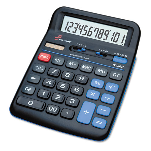7420014844560, Desktop Calculator, 12-Digit Digital