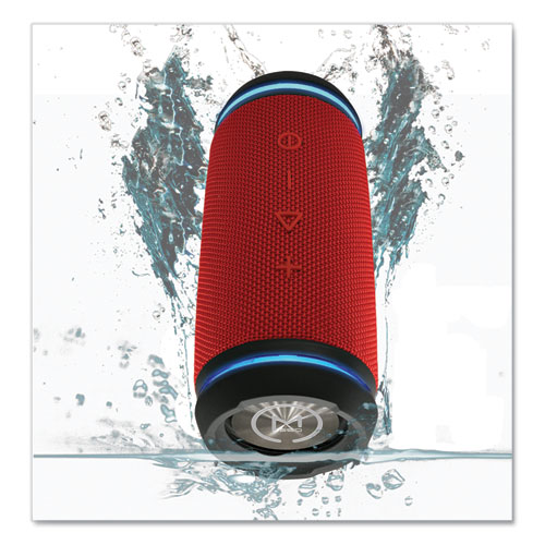 SOUND RING Wireless Portable Speaker, Red