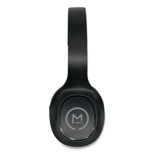 Image of Morpheus 360® Tremors Stereo Wireless Headphones With Microphone, 3 Ft Cord, Black