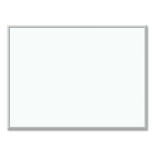 U Brands Melamine Dry Erase Board, 47 X 35, White Surface, Silver Frame