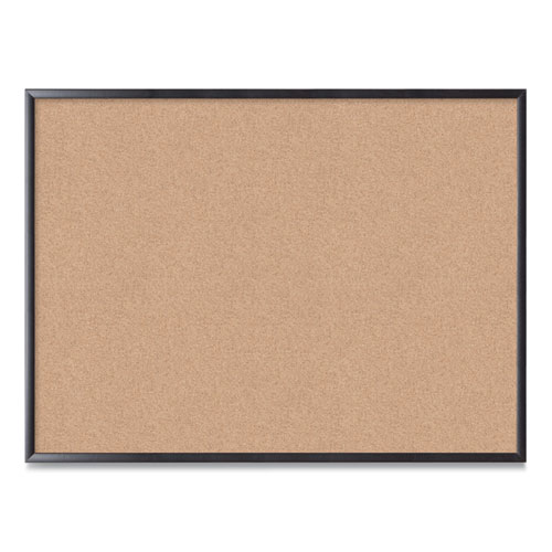 U Brands Square Cork Bulletin Board, 14 x 14 Inches, Frameless, Natural,  Push Pins Included (463U00-04) - Zerbee