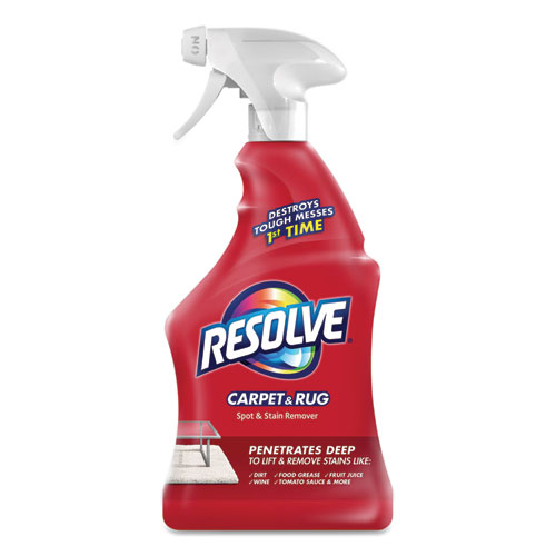 Image of Resolve® Triple Oxi Advanced Trigger Carpet Cleaner, 22 Oz Spray Bottle