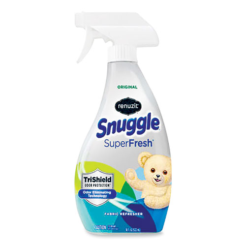 Snuggle SuperFresh Original Fabric Refesher Spray, 18 oz Spray Bottle, 4/Carton