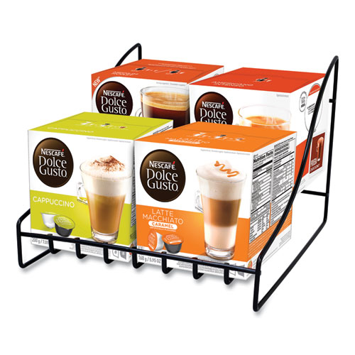 Genio 2 With Four Gusto Coffee and Rack Bundle, Black/Silver, Ships in 1-3 Business Days