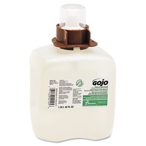 8520015562577 GOJO SKILCRAFT Green Seal Foam Handwash, Biodegradable, Unscented, 1,200 mL Refill, 3/Box