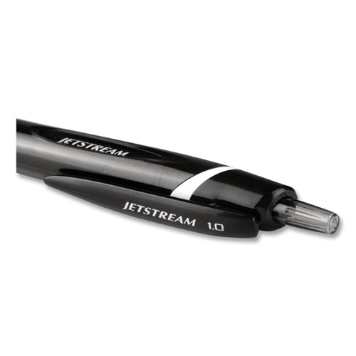 Jetstream Elements Hybrid Gel Pen, Retractable, Medium 1 mm, Assorted Ink and Barrel Colors, 6/Pack