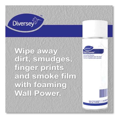 Image of Diversey™ Wall Power Foaming Wall Washer, 20 Oz Can, 12/Carton