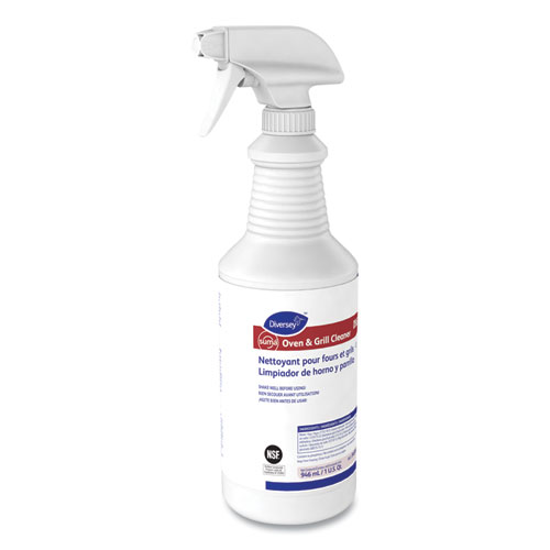 Image of Diversey™ Suma Oven And Grill Cleaner, Neutral, 32 Oz, Spray Bottle, 12/Carton