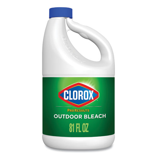 Image of Outdoor Bleach, 81 oz Bottle, 6/Carton