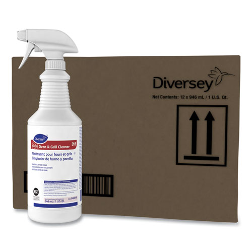 Image of Diversey™ Suma Oven And Grill Cleaner, Neutral, 32 Oz, Spray Bottle, 12/Carton