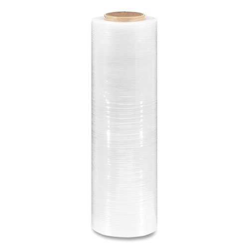 Image of Coastwide Professional™ Extended Core Blown Stretch Wrap, 18" X 1,500 Ft, 79-Gauge, Clear, 4/Carton