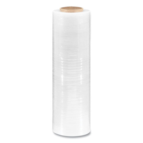 Image of Coastwide Professional™ Extended Core Cast Stretch Wrap, 18" X 1,500 Ft, 80-Gauge, Clear, 4/Carton