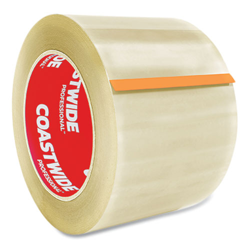 Image of Coastwide Professional™ Industrial Packing Tape, 3" Core, 1.8 Mil, 3" X 110 Yds, Clear, 24/Carton