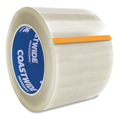 Industrial Packing Tape, 3" Core, 2.1 mil, 3" x 110 yds, Clear, 24/Carton