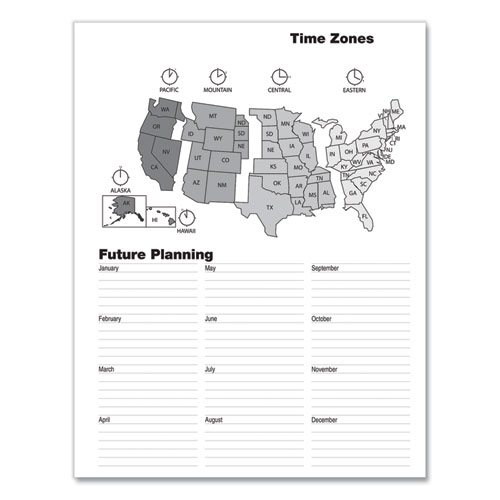 Image of House Of Doolittle™ Recycled Monthly 5-Year/62-Month Planner, 11 X 8.5, Black Cover, 62-Month (Dec To Jan): 2023 To 2029