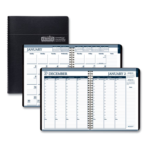 House of Doolittle™ Recycled Wirebound Weekly/Monthly Planner, 11 x 8.5 ...