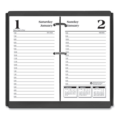 Economy Daily Desk Calendar Refill, 3.5 x 6, White Sheets, 2023