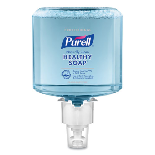 Professional CRT HEALTHY SOAP Naturally Clean Fragrance-Free Foam, ES6 Refill, 1,200 mL, 2/Carton