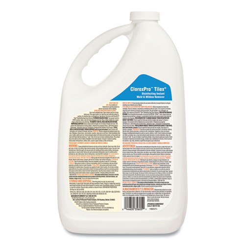 Image of Tilex® Disinfects Instant Mildew Remover, 128 Oz Refill Bottle, 4/Carton